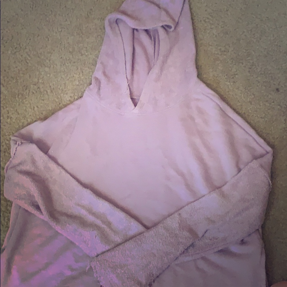 Crop top hoodie